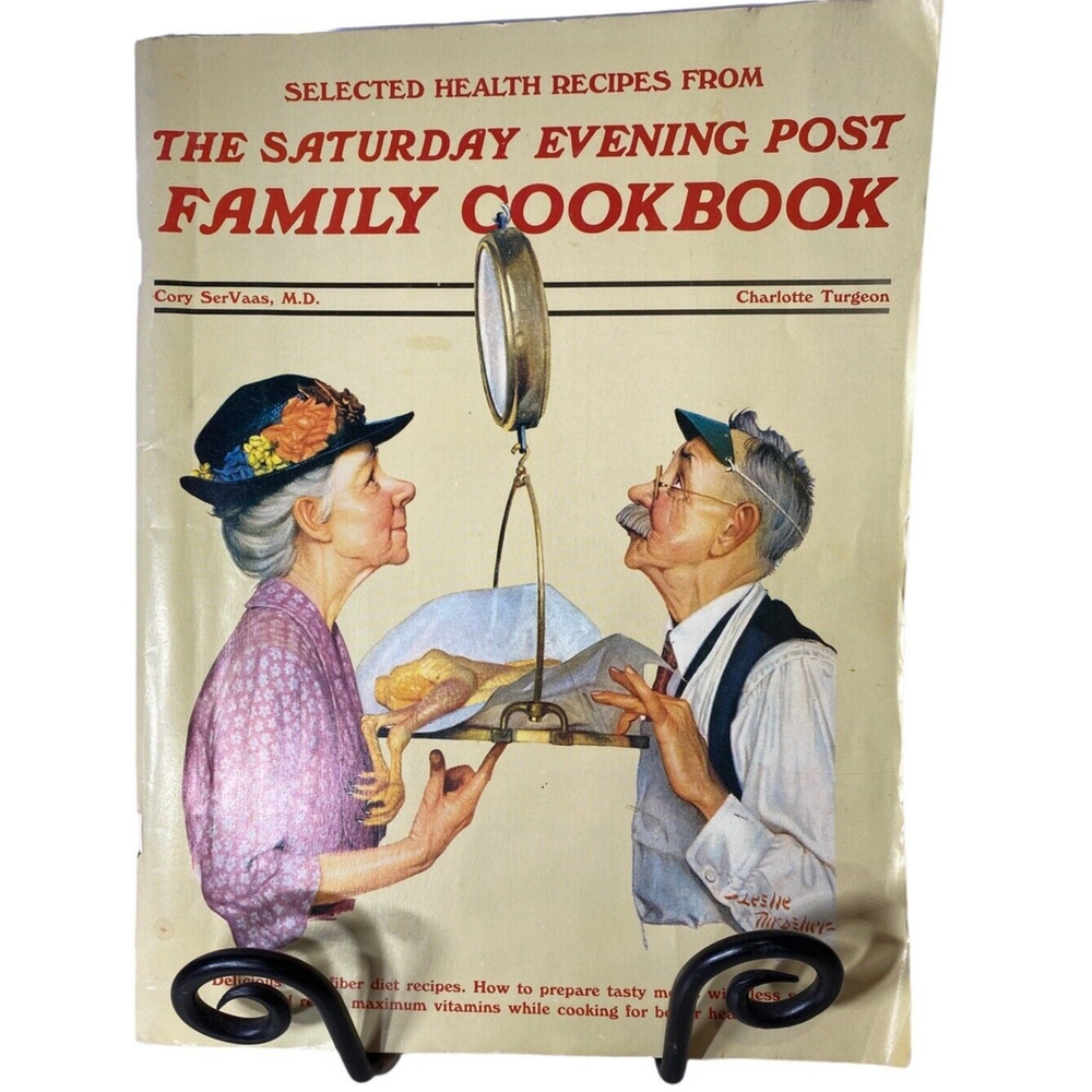 Vintage Saturday Evening Post Better Health Family Recipe Cookbook Magazine